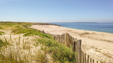 Photo de Plage des Kaolins de Ploemeur dans le Morbihan